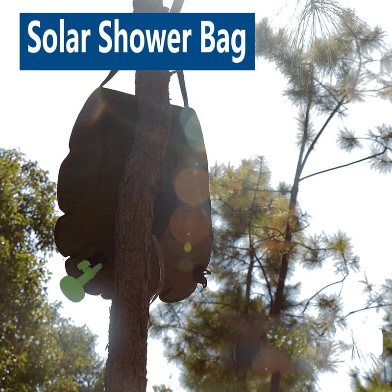 Solar Shower Bag Solar Heating Camping Shower For Hiking Travel Camping Portable Outdoor Shower Ba 1