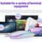 USB Rechargeable RGB Wireless Optical Mouse Cordless Mice For PC Laptop And More 9