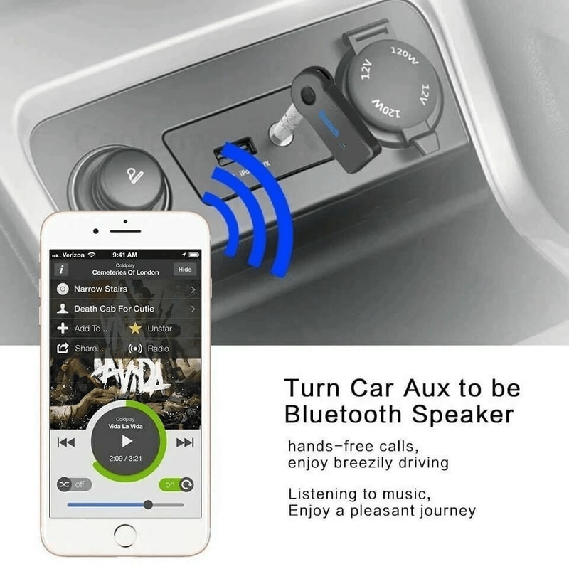 Audio Stereo Music Wireless Bluetooth Receiver Home Car Adapter Wireless Receiver For Seamless Musi 1