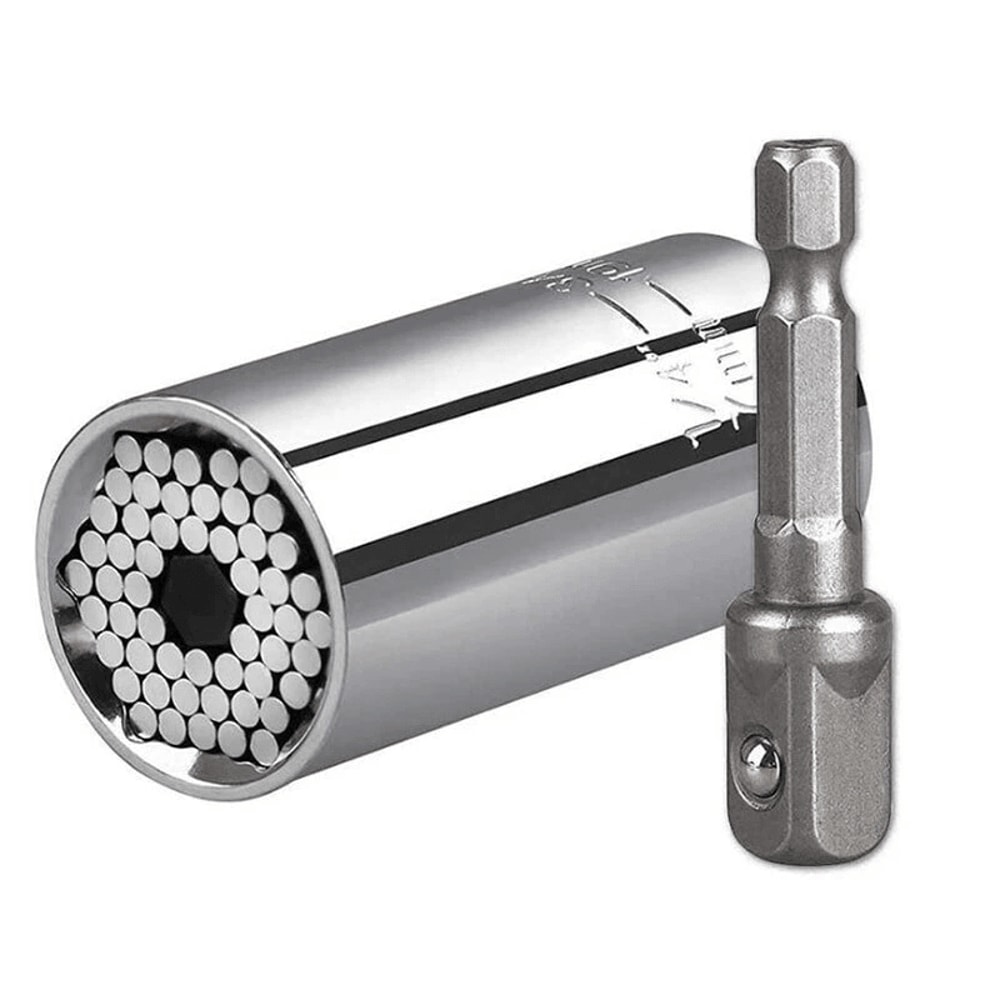 Universal SOCKET Wrench Magic Grip Tool Alligator Adapter Set For Versatile Repairs 0