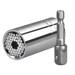 universal socket wrench, magic grip tool, alligator adapter set for versatile repairs