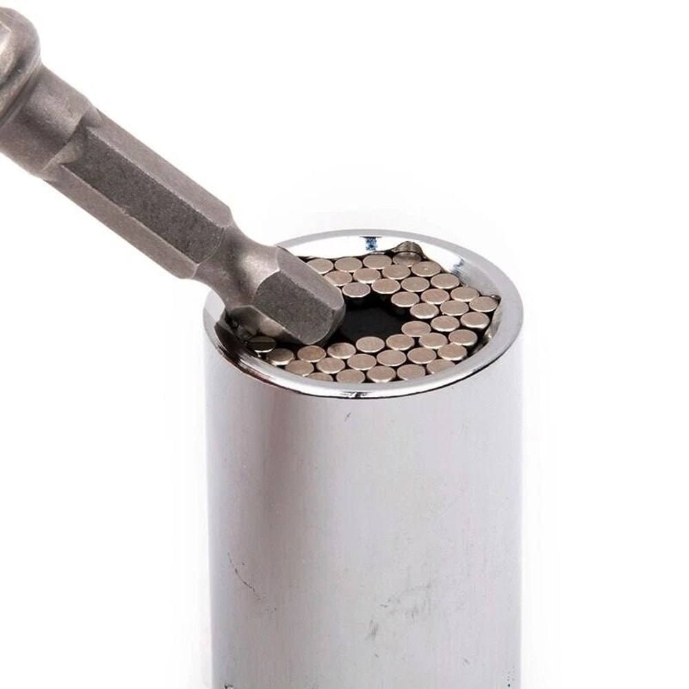 Universal SOCKET Wrench Magic Grip Tool Alligator Adapter Set For Versatile Repairs 5