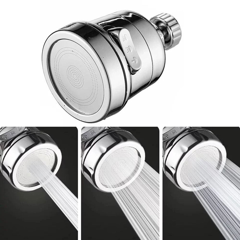 Water Saving Nozzle Sprayer Degree Rotating Faucet Movable Kitchen Tap Head For Easy Kitchen Tasks 4