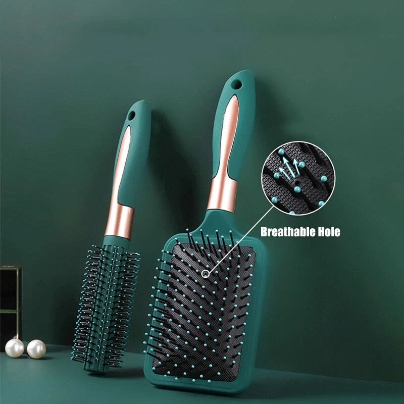 Anti Static Vented Hair Brush For Women Detangling Styling Brush Massage Brushes 5