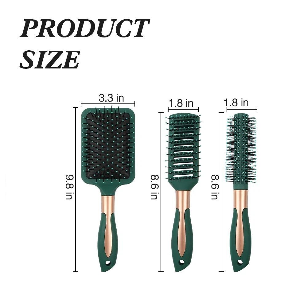 Anti Static Vented Hair Brush For Women Detangling Styling Brush Massage Brushes 6