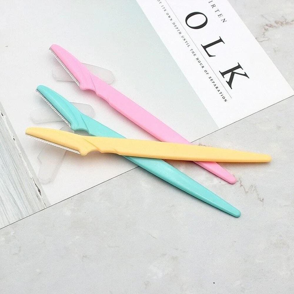 Blade Face Hair Trimmer Eyebrow Razor Shaver Dermaplaning Tool For Makeup Beauty And Skin Care 4