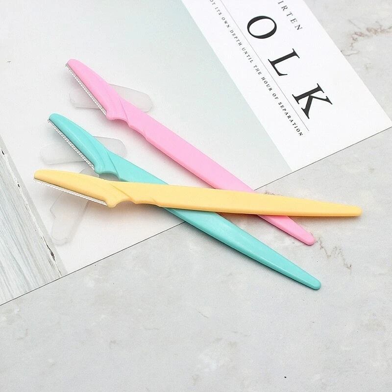 Blade Face Hair Trimmer Eyebrow Razor Shaver Dermaplaning Tool For Makeup Beauty And Skin Care 4