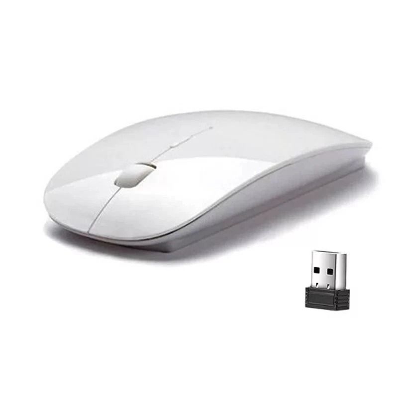 Wireless Optical Mouse For Apple Mac Macbook Pro White USB Mice For PC Macbook Air Pro 4