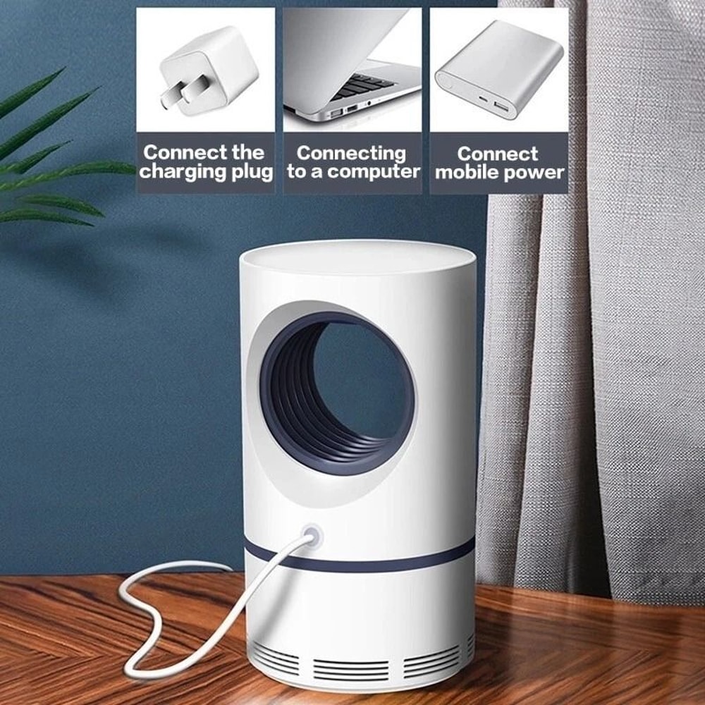 Mosquito Insect Killer Electric Fly Bug Zapper LED Light Trap Pest Control Lamp For Effective Pest 2