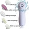 Ultrasonic Facial Cleansing Brush 5 In 1 Exfoliate Electronic Skin Massager Deep Cleanser For Radia 4