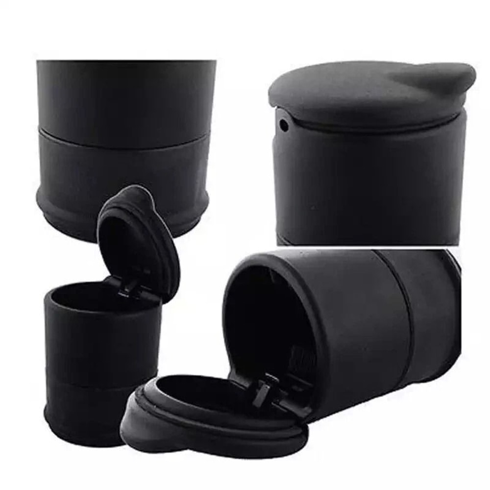LED Car Truck Ashtray For Cigarette Smoke Ash Cylinder Holder Office Home Use 7