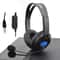 Wired Stereo Bass Surround Gaming Headset For PS4 Xbox One PC NoiseCancelling Mic Perfect For Game 0