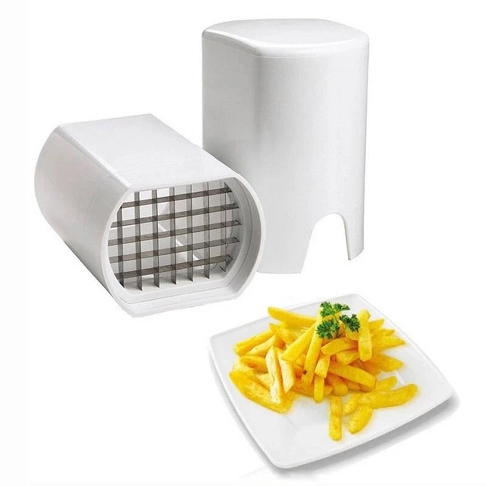 One Step French Fry Cutter New Kitchen Fries Potato Vegetable Fruit Slicer Tools For Easy Cutting 7