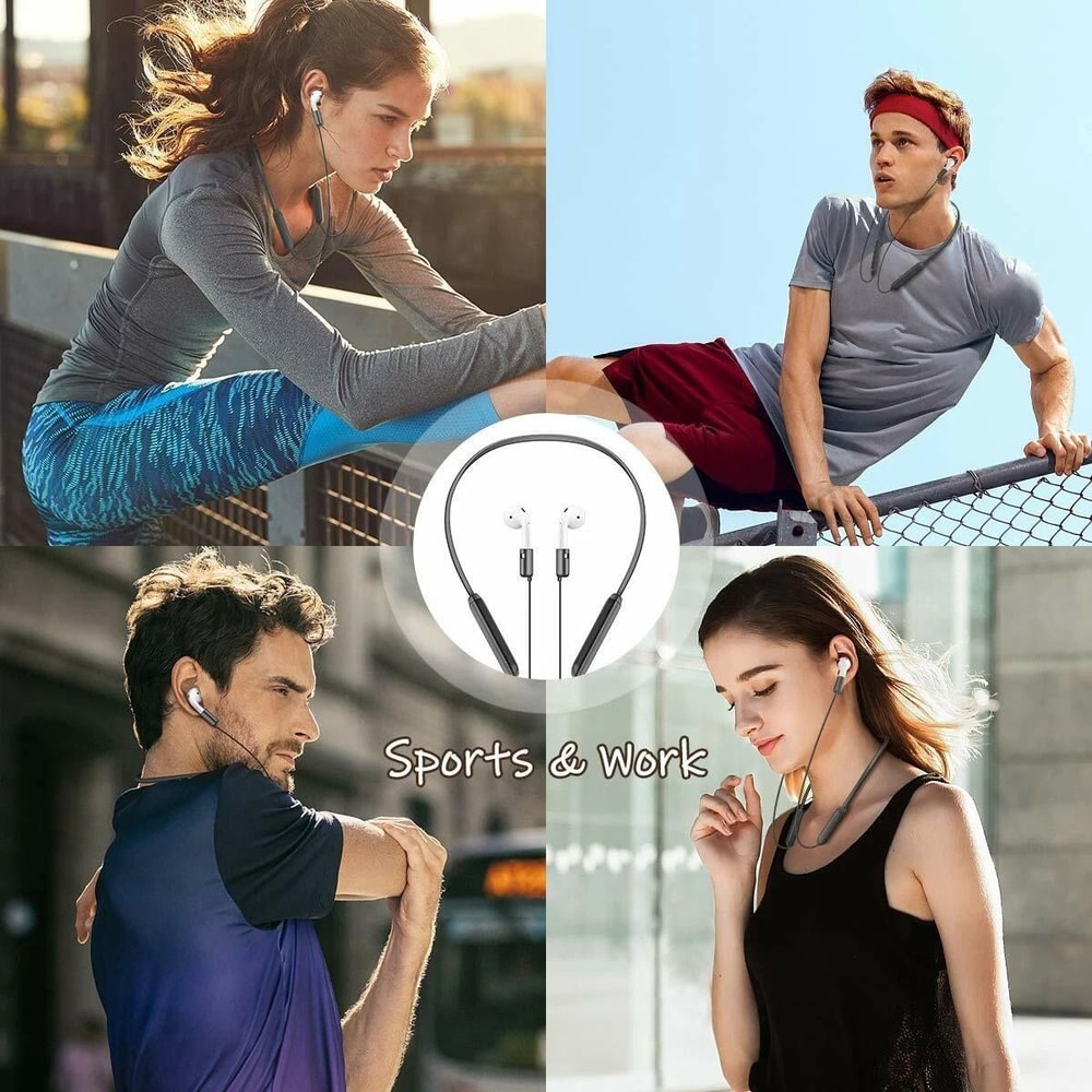 Replacement AirPods Charging Case Power Bank AirPods Neck Strap Portable Charging Solution 2