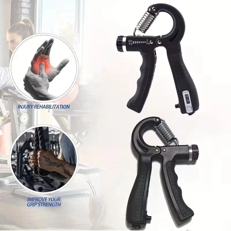 Adjustable 5 In 1 Hand Grip Strength Power Trainer Gripper Strengthener Set For Fitness Rehabilitat 3