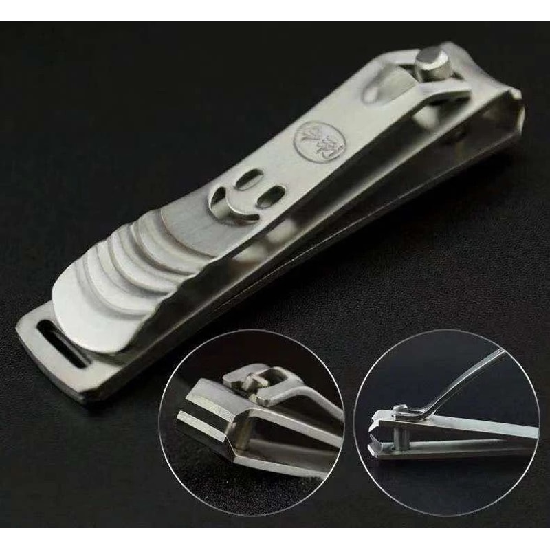 Nail Clippers Cleaner Pedicure Manicure Set Cuticle Grooming Kit Complete Tool Case For Nails 3