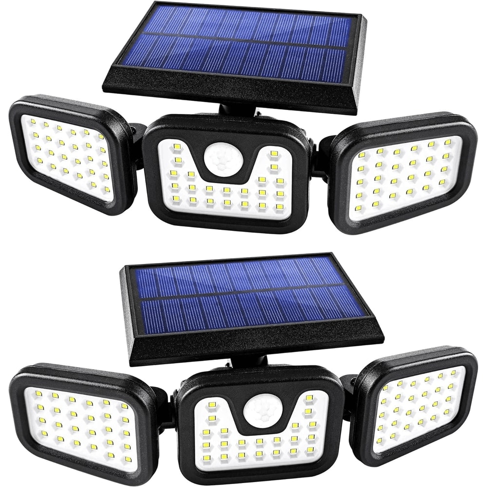 Outdoor LED Motion Sensor Solar Lights Waterproof Security Lamp Ideal For Pathways And Gardens 0