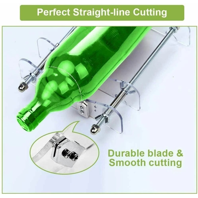 DIY Glass Bottle Cutter Kit Craft Recycle Tools For Beer Wine Jars And Creative Cutting Machine 3
