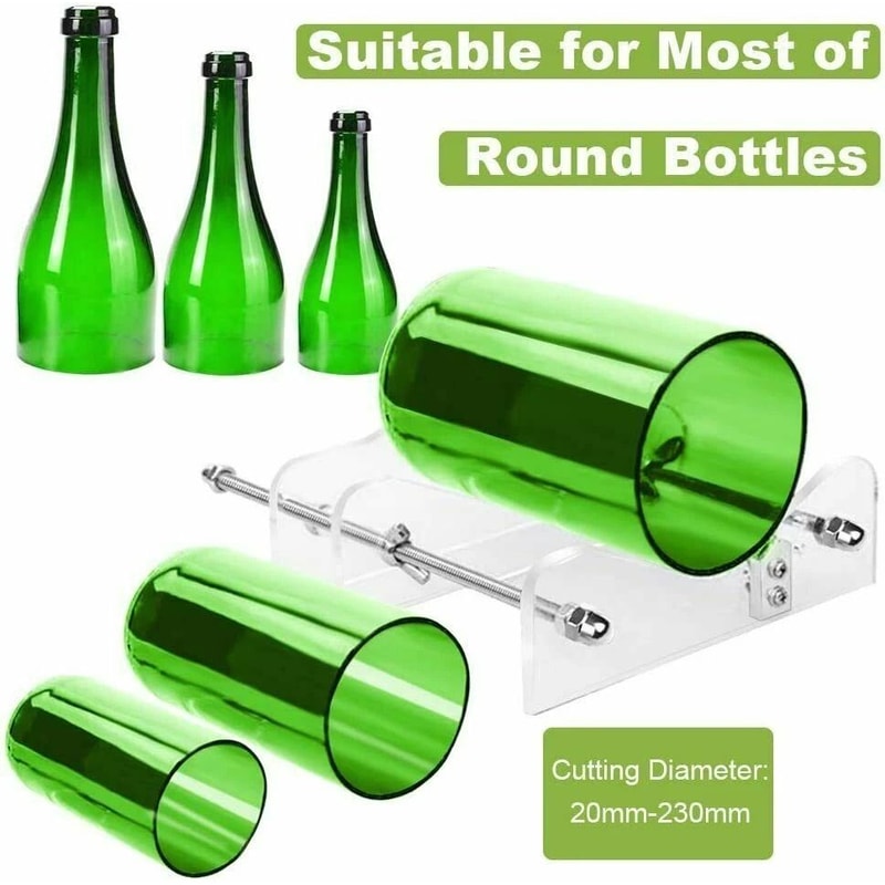 DIY Glass Bottle Cutter Kit Craft Recycle Tools For Beer Wine Jars And Creative Cutting Machine 5