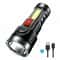 Super Bright Tactical LED Flashlight USB Rechargeable Torch Work Light For Camping Hiking And More 9