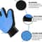 Pet Hair Remover Glove Dog Cat Grooming Brush Soft Bath Massage Deshedding Comb For Pets 1