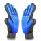 Pet Hair Remover Glove Dog Cat Grooming Brush Soft Bath Massage Deshedding Comb For Pets 0