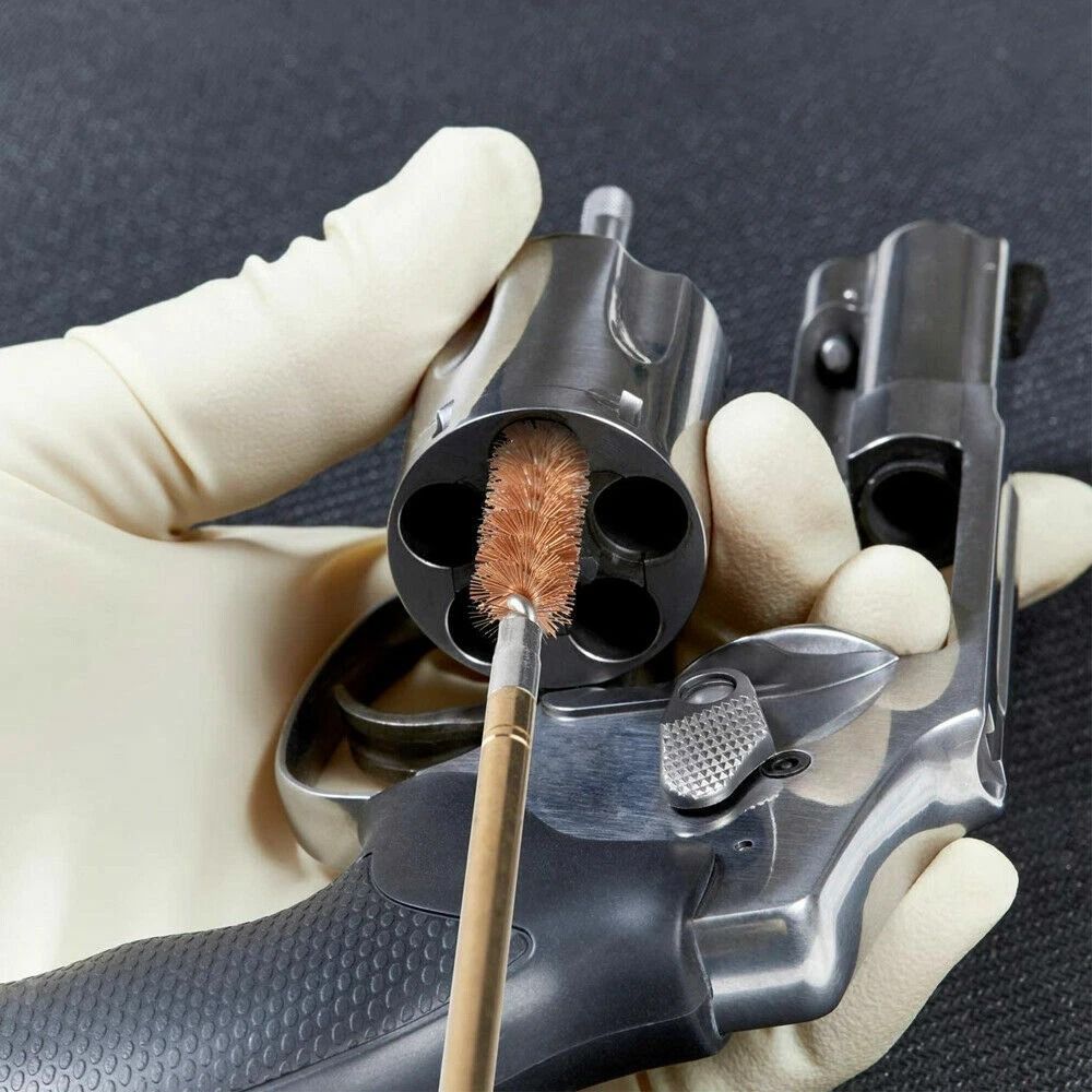 Gun Cleaning Kit For Rifle Pistol Shotgun Universal Firearm Brush Cleaner Set 5
