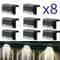 Outdoor Garden Patio Solar LED Deck Lights Railing Decks Path Lighting Waterproof Solar Pathway Lig 6