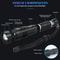 LED Tactical Flashlight SuperBright Zoomable Rechargeable Battery Included Perfect For Camping Hiki 8