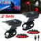 Bicycle Headlight Bike LED USB Rechargeable Front Rear Lamp Waterproof Cycling Light 8