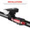 Bicycle Headlight Bike LED USB Rechargeable Front Rear Lamp Waterproof Cycling Light 5