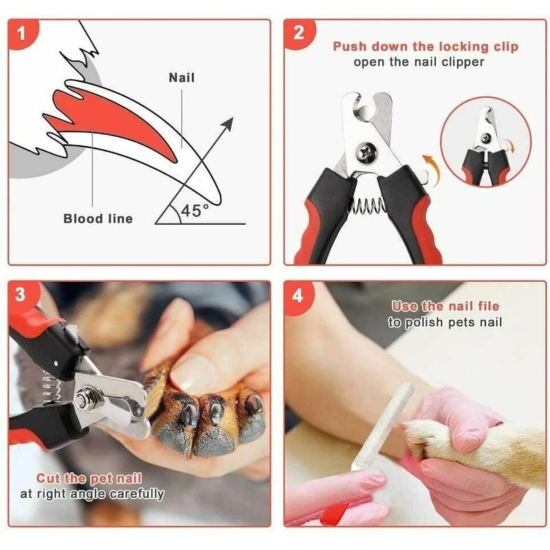 Animal Claw Cutter Large Dog Nail Trimmer Pet Rabbit Sheep Clipper Perfect Grooming Tool For Pet Na 9