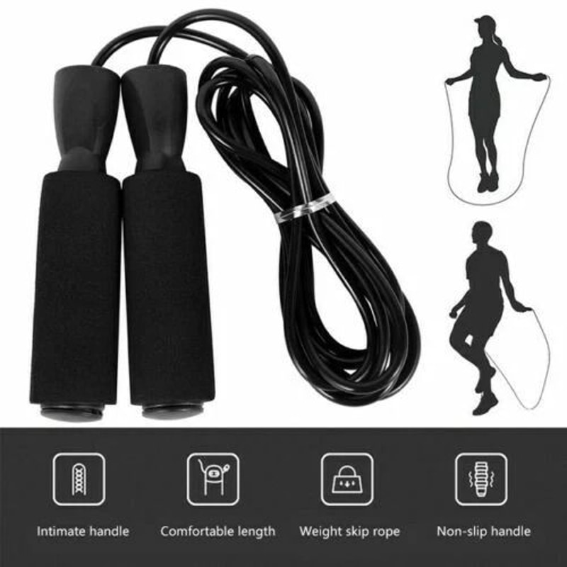 Adjustable Speed Jump Rope For Aerobic Exercise Boxing Bearing System Fitness Skipping Rope 3