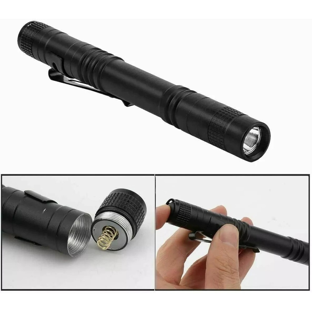 EDC LED Flashlight IPX8 Bright Light AAA Battery Waterproof And Durable 3