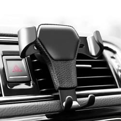 mobile phone cradle for car, universal gravity air vent mount, stand holder for mobile devices