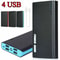 External LED Power Bank USB Portable Backup Battery Pack Fast Charger For Devices 4