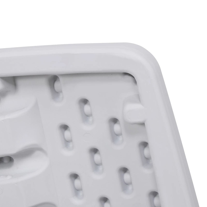 White Adjustable Folding Laptop Table TV Tray Writing Table Card Table Compact Foldable And Conven 5