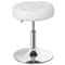 PU Leather Swivel Makeup Stool Adjustable Round Ottoman Vanity Stool Chair 11