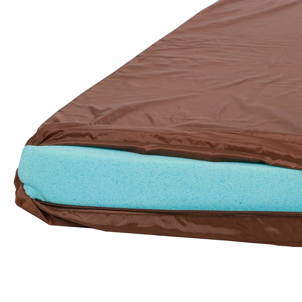 Durable Denim Memory Foam Dog Bed Waterproof Washable Case Blue Pet Bed With Orthopedic Support 5