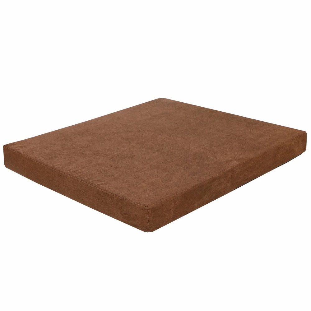 Durable Denim Memory Foam Dog Bed Waterproof Washable Case Blue Pet Bed With Orthopedic Support 6