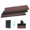 Folding Storage Bench Footrest Stool Toy Chest For Living Room Brown 8