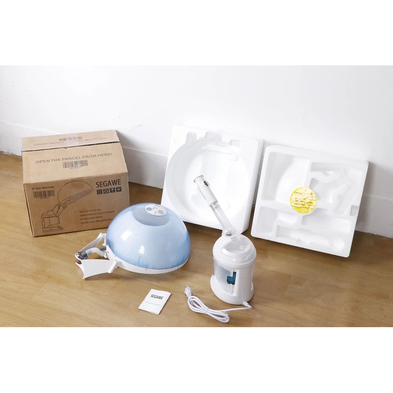 Hot Mist Facial Toning Machine Hair And Facial Steamer W Bonnet Hood Humidifier For SpaLike Skin Ca 7