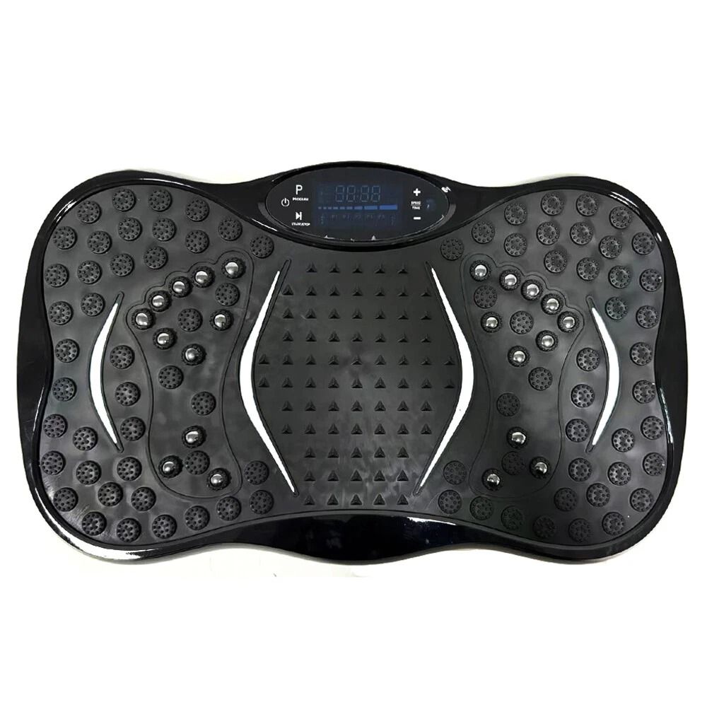 BLACK Vibration Plate Body Exercise Trainer Massage Platform For Home Use Full Body Workout Machine 0