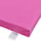 Fitness Exercise TriFold PU Leather Gym Mat Pink Tumbling Arts Workout Mat For Home Use 2