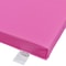 Fitness Exercise TriFold PU Leather Gym Mat Pink Tumbling Arts Workout Mat For Home Use 2