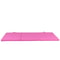 Fitness Exercise TriFold PU Leather Gym Mat Pink Tumbling Arts Workout Mat For Home Use 8