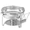 Round Chafing Dish Buffet Set W Glass Lid Lid Holder Perfect For Wedding Parties And Events 10