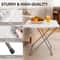 Folding Portable Table With HDPE Laptop TV Tray Camping Table For Indoor Sturdy And Versatile For H 1