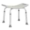 Adjustable Grey Bath Shower Chair Medical Bench For Bathtub 7 Height Stool Seat 8