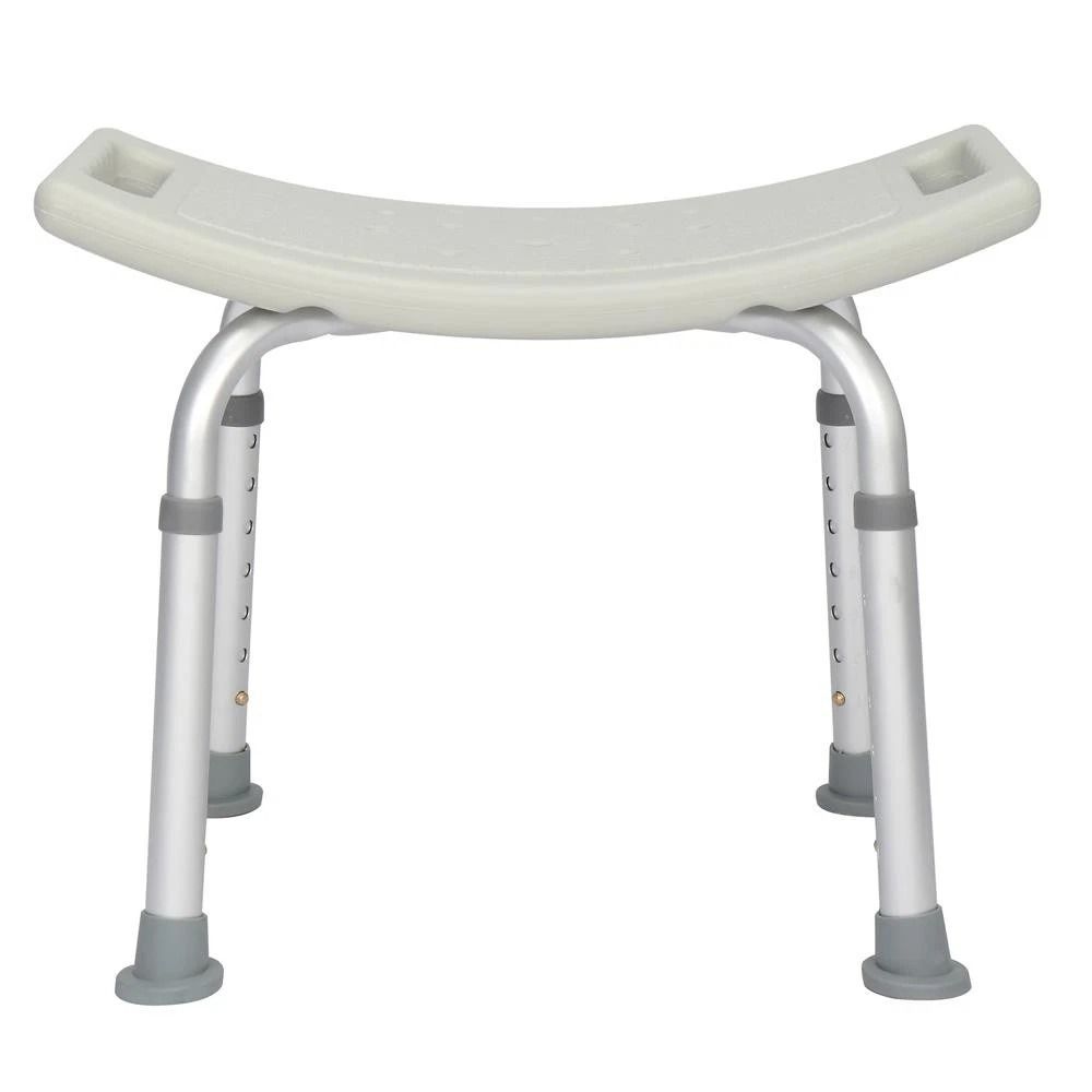 Adjustable Grey Bath Shower Chair Medical Bench For Bathtub 7 Height Stool Seat 9